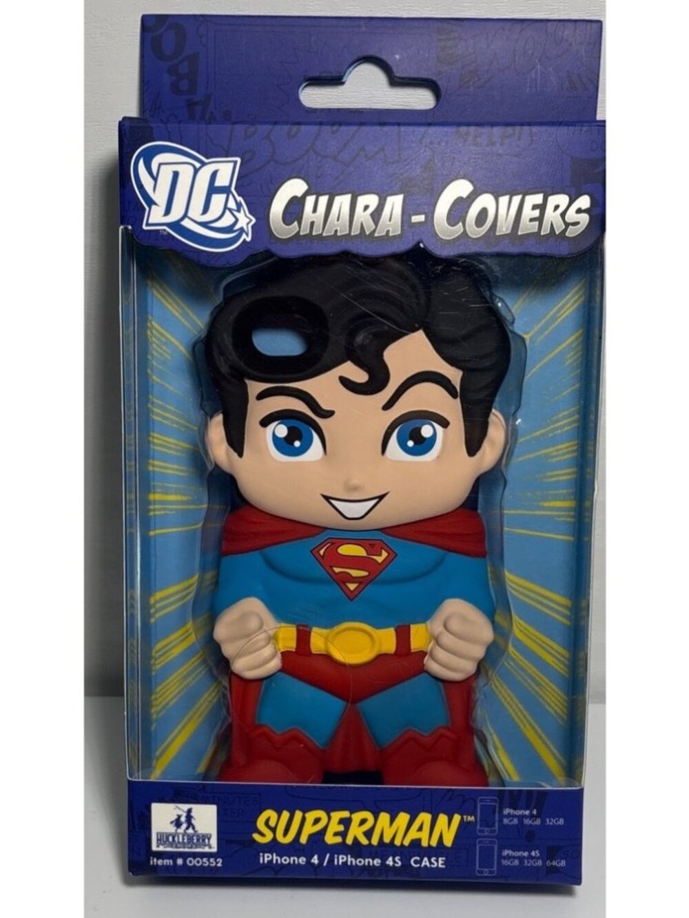 Superman iPhone 4 / 4S Case Chara Covers By Huckleberry DC